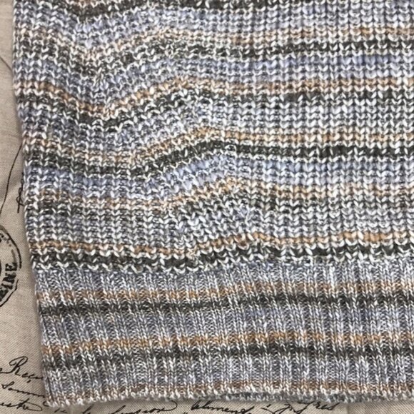 Lucky Brand Marled Crew Neck Sweater - Picture 6 of 6